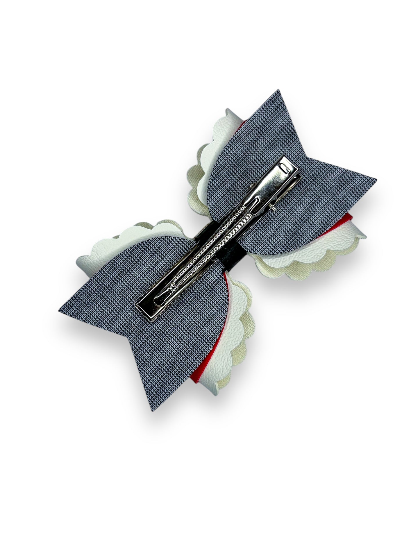 Santa Hair Bow for Girls