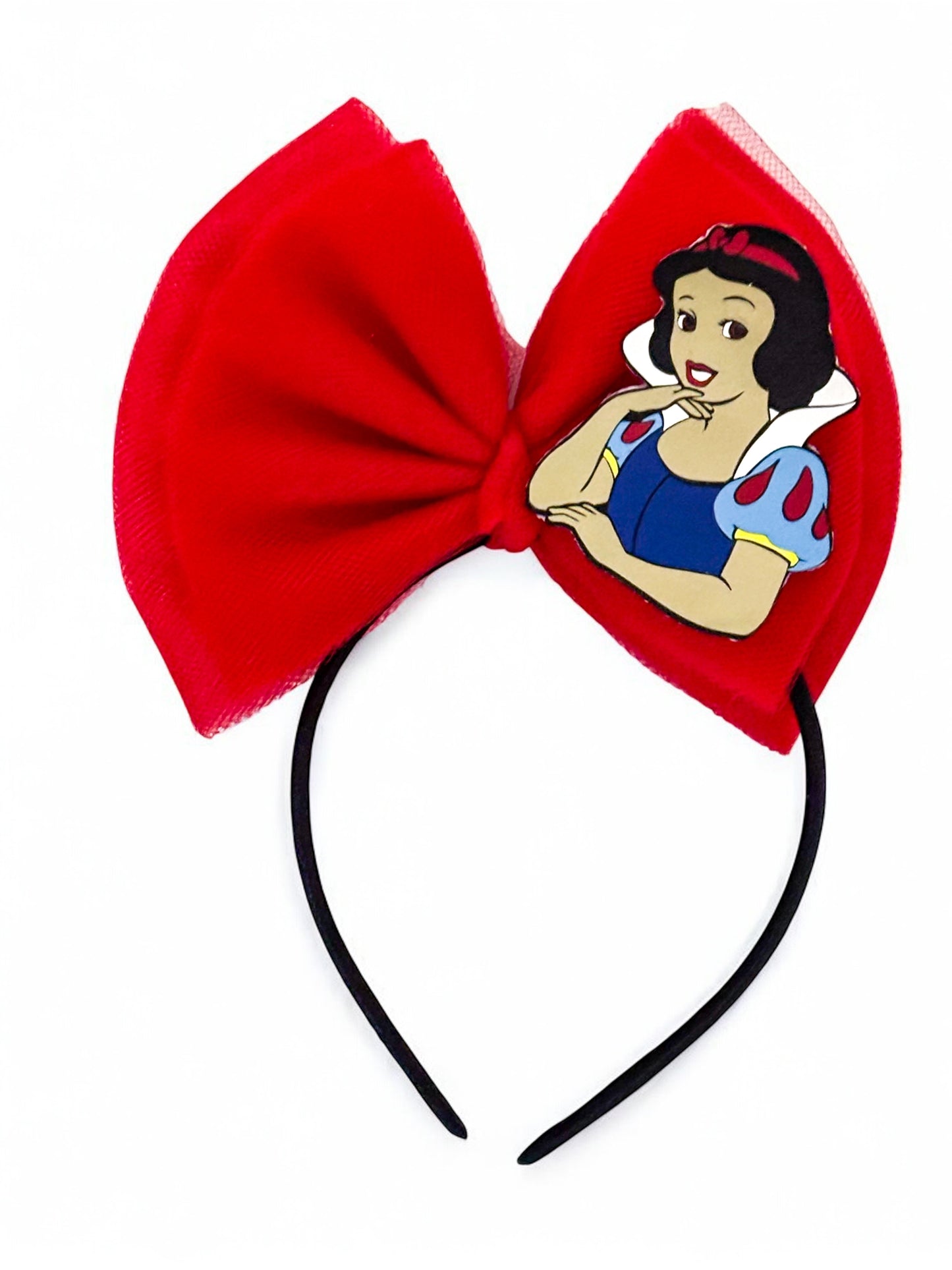 Tulle Hair Bow on Headband