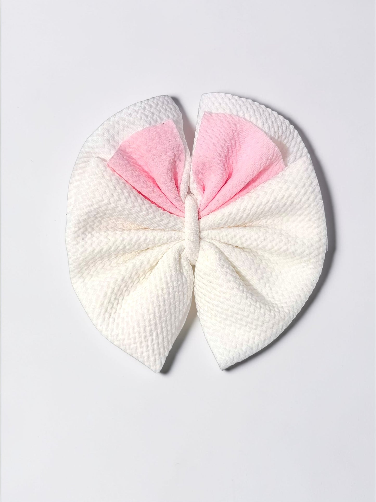 Easter Bunny Fabric Bow