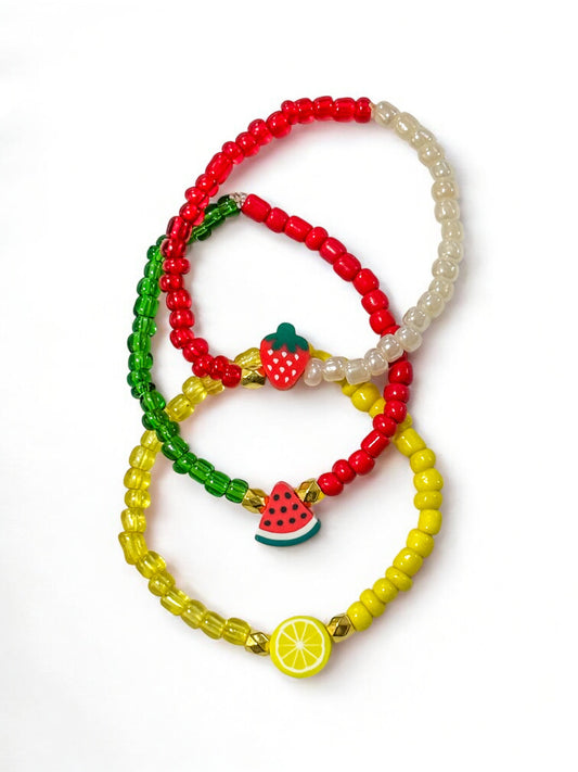 Fruit Bracelet Set