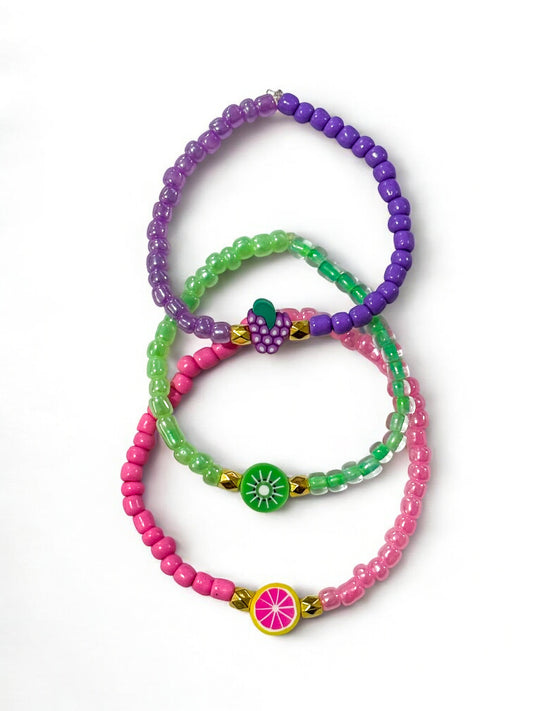 Fruit Bracelet Set