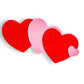 Triple Heart Valentine’s Hair Clip