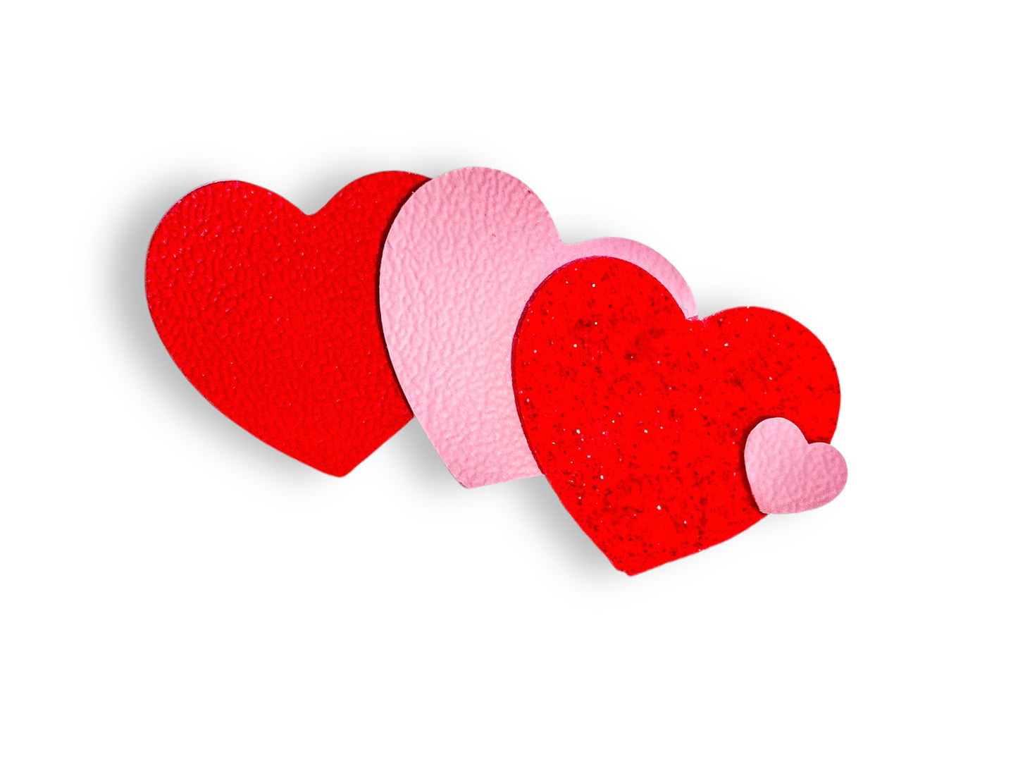 Triple Heart Valentine’s Hair Clip