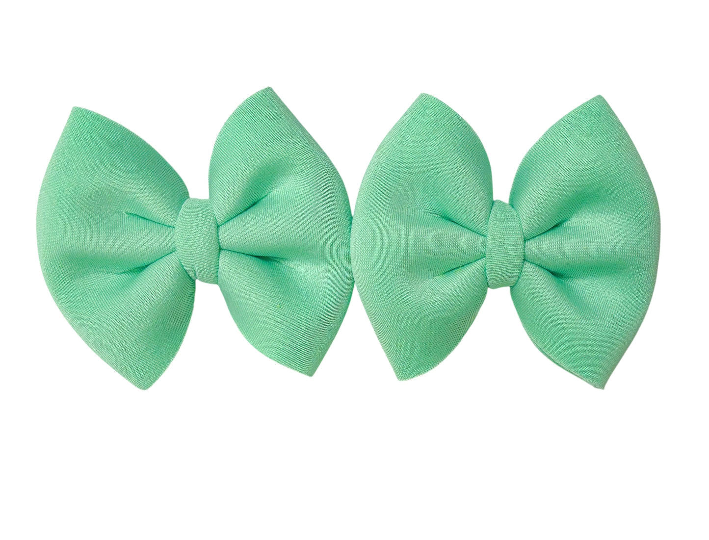 Spring puff bow piggies