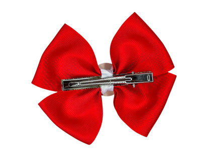 Peppermint Hair Bow for Girls