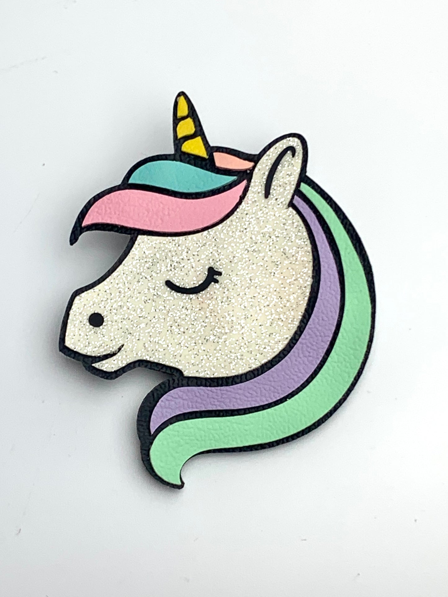 Sparkling Unicorn Hair Clip