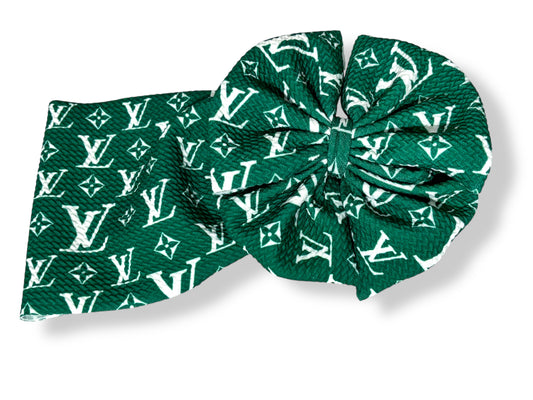 St. Patrick’s Day Messy Headwrap