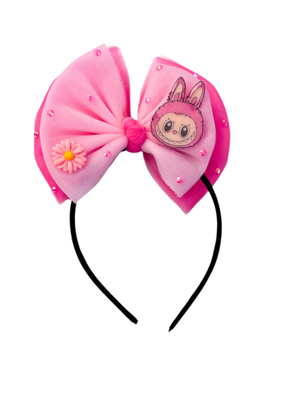 Tulle Hair Bow on Headband