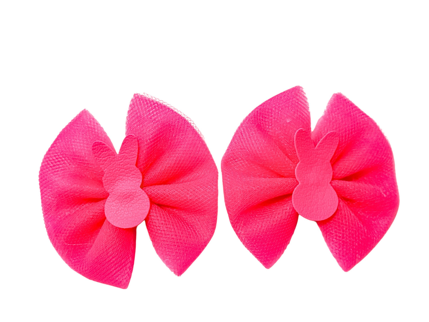 Tulle Bunny piggy bows