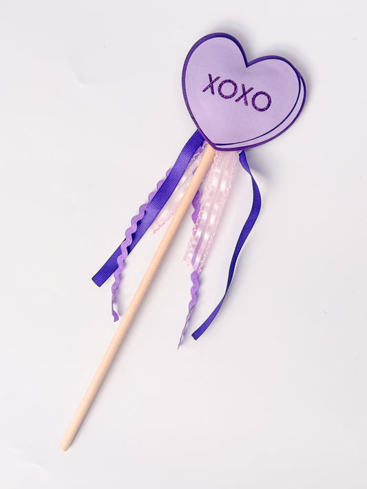Candy Heart wand