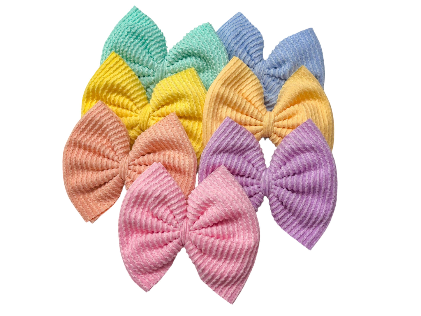 Spring Fabric Bow