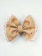 Gingerbread Ribbon Bow