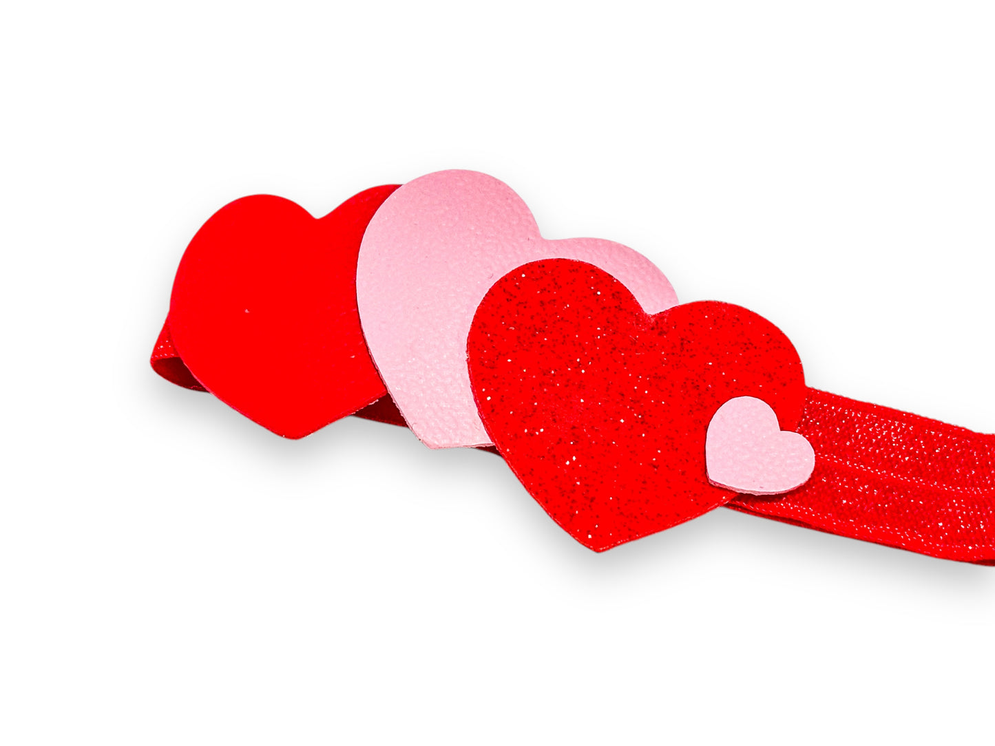 Triple Heart Valentine’s Hair Clip