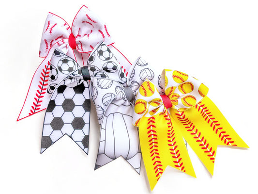 Sports Fabric Bow
