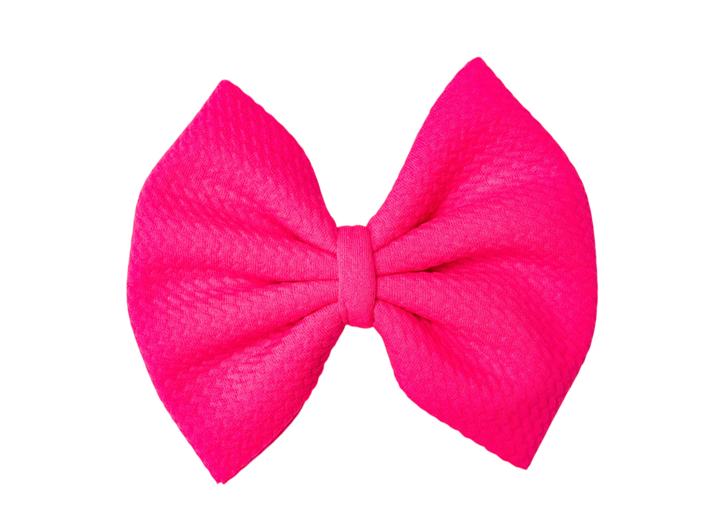 Neon Fabric Bow