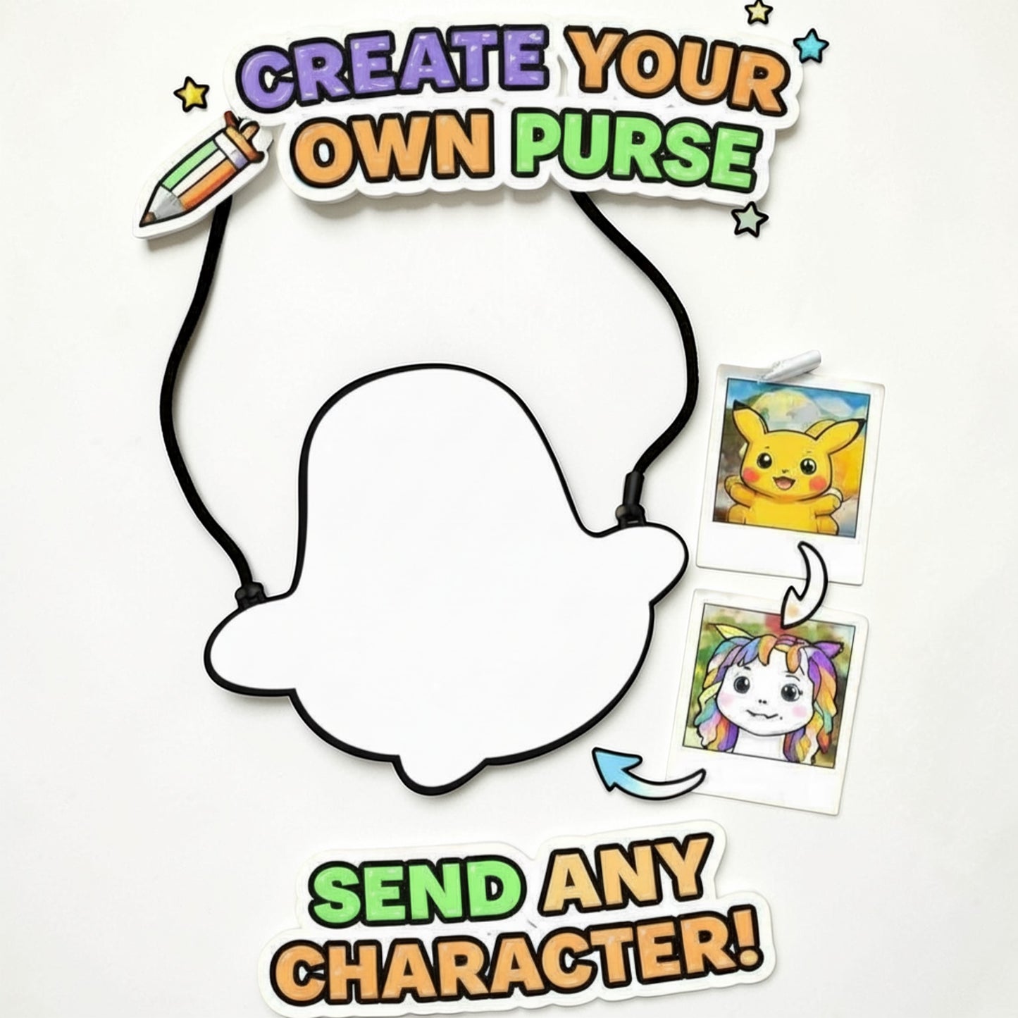 Custom Mini Purse (printed)