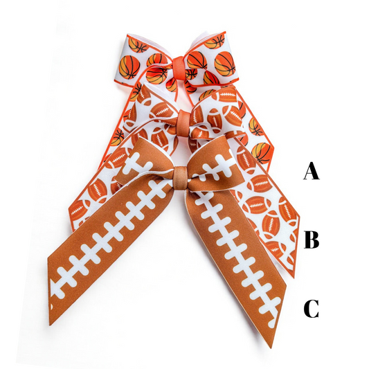 Sports Fabric Bow