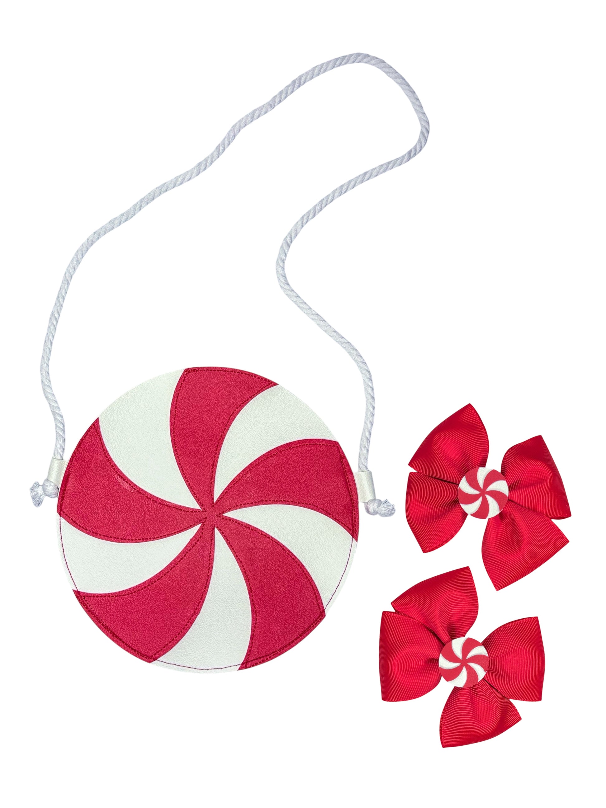 Pair perfectly with our peppermint bow
