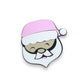 Pink Santa Hair Clip for Girls