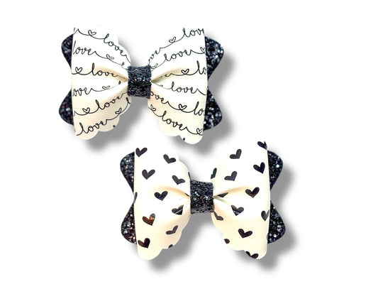 Valentines Hair Bows