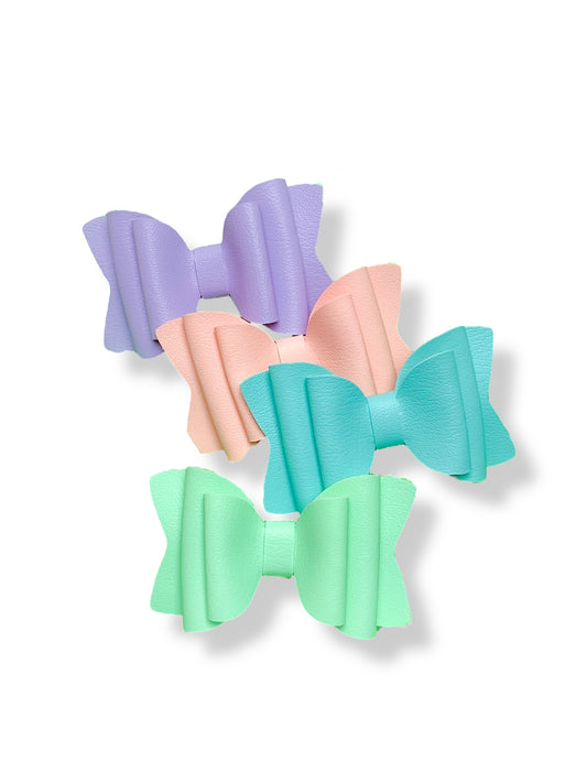 Solid Hair Bow for Girls
