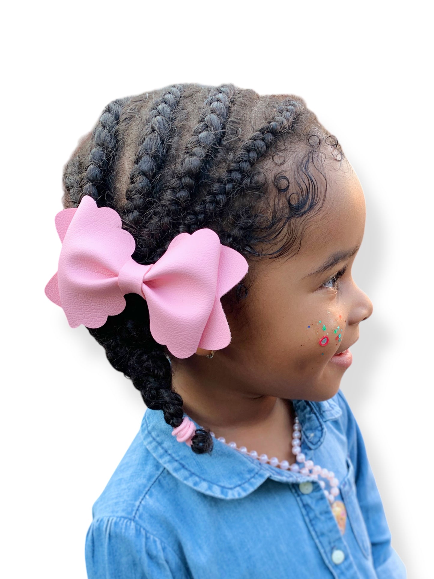 Solid Hair Bow for Girls