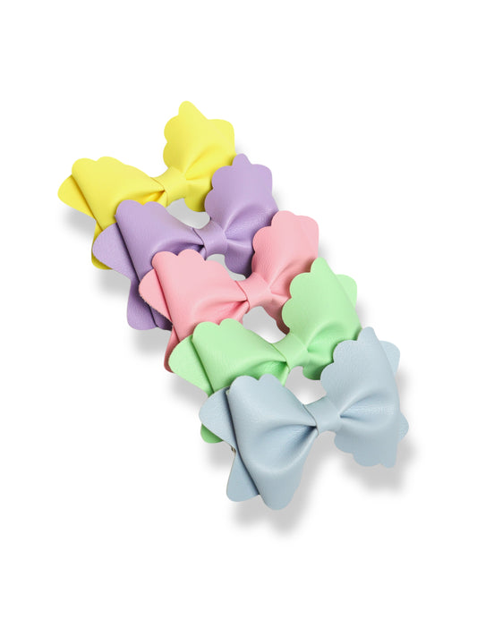 Solid Hair Bow for Girls