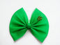 St. Patrick’s Day Hair Bow | Shamrock, Solid Green and Gold Options (6" Clips)
