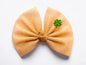 St. Patrick’s Day Hair Bow | Shamrock, Solid Green and Gold Options (6" Clips)