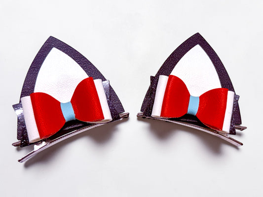 Storybook Character Cat Ear Clips – Themed Boutique Hair Clips for Spirit Week
