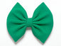 St. Patrick’s Day Hair Bow | Shamrock & Solid Green Options (5" Clips)