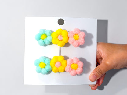 Flower Hair Clips