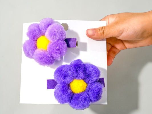 Flower Hair Clips