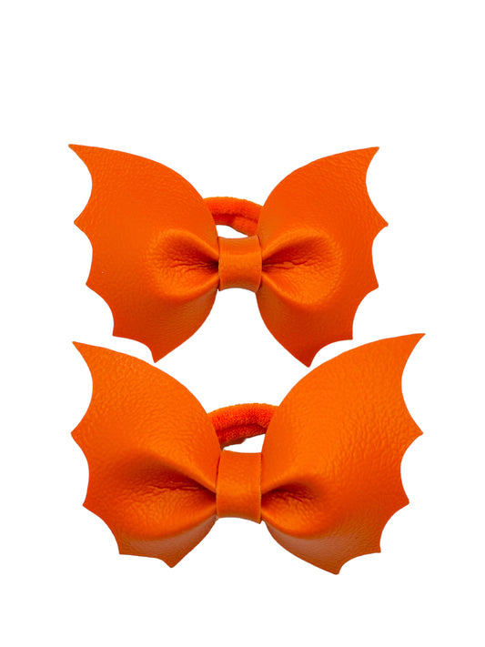 Bat Hair Bow Hair Ties for Girls
