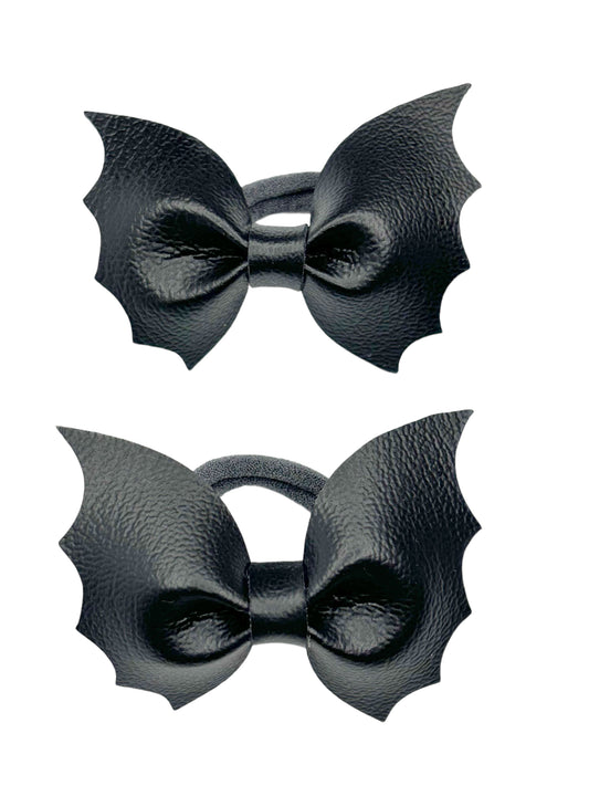 Bat Hair Bow Hair Ties for Girls