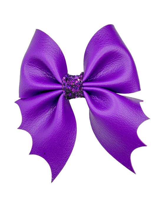 Halloween Bat Sailor Hair Bow for Girls