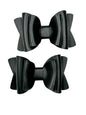 Solid Pigtail Hair Bow Set