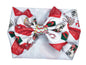 Holiday Fabric Hair Bow