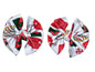 Holiday Fabric Hair Bow