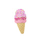 Jumbo Ice Cream Snap Clip for Girls