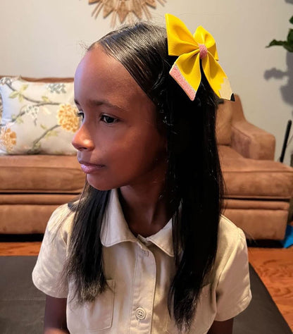 Back to School Pencil Hair Bow